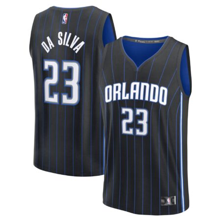 Tristan da Silva Orlando Magic 2024 Basketball Draft Fast Break Player Jersey - Icon Edition - Black
