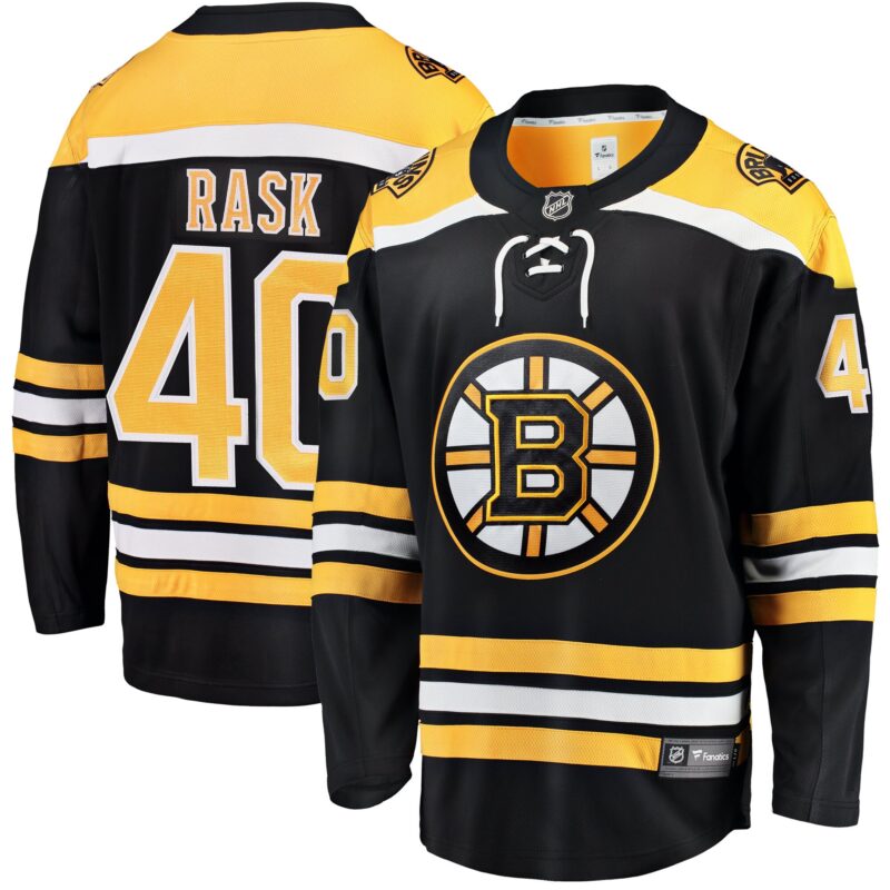 Tuukka Rask Boston Bruins Breakaway Home Jersey - Black