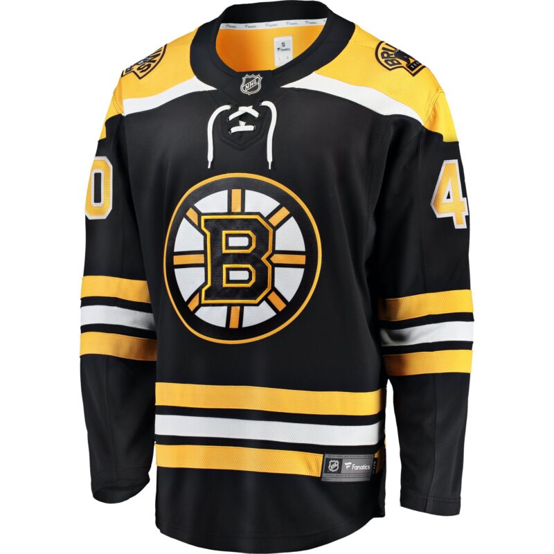 Tuukka Rask Boston Bruins Breakaway Home Jersey - Black - Image 2