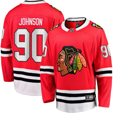 Tyler Johnson Chicago Blackhawks Home Team Breakaway Player Jersey - Red
