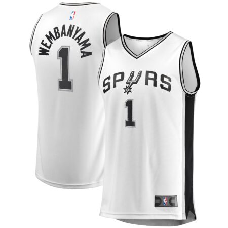 Victor Wembanyama San Antonio Spurs Fast Break Player Jersey - Association Edition - White