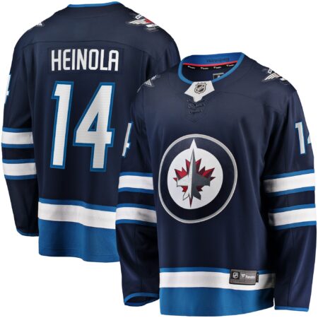 Ville Heinola Winnipeg Jets Home Breakaway Player Jersey - Navy