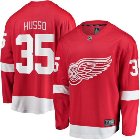 Ville Husso Detroit Red Wings Home Breakaway Player Jersey - Red