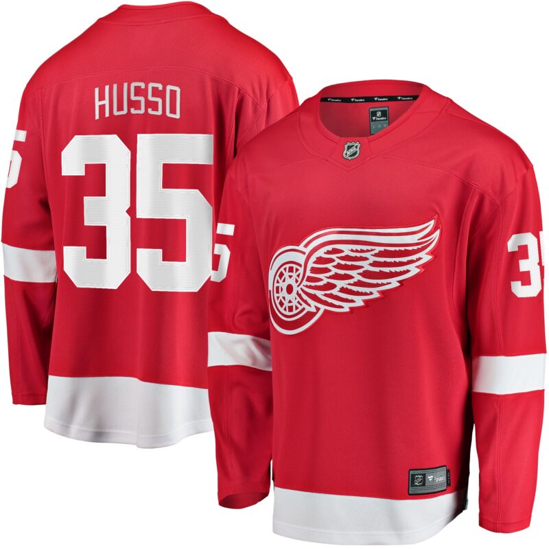 Ville Husso Detroit Red Wings Home Breakaway Player Jersey - Red