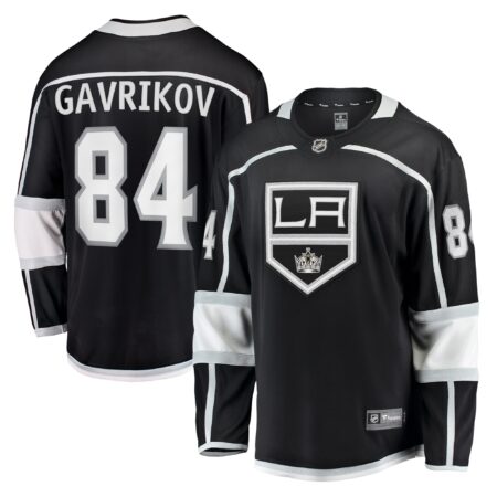 Vladislav Gavrikov Los Angeles Kings Home Breakaway Jersey - Black