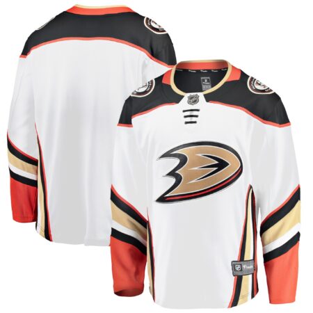Anaheim Ducks Breakaway Away Jersey - White