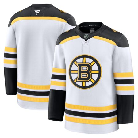 Boston Bruins Away Premium Jersey - White