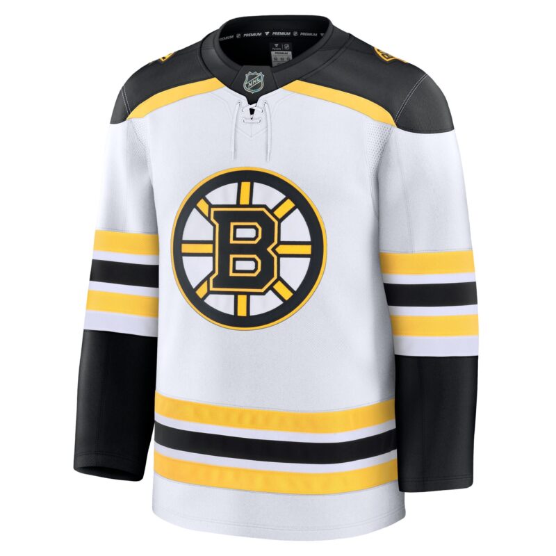 Boston Bruins Away Premium Jersey - White - Image 2