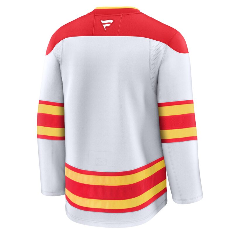 Calgary Flames Away Premium Jersey - White - Image 3