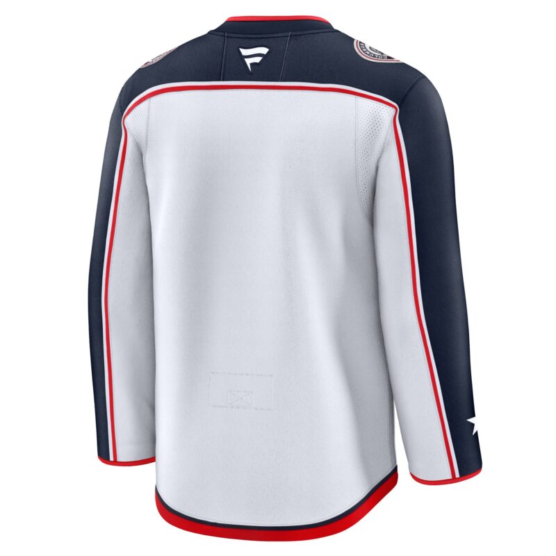 Columbus Blue Jackets Away Premium Jersey - White - Image 3