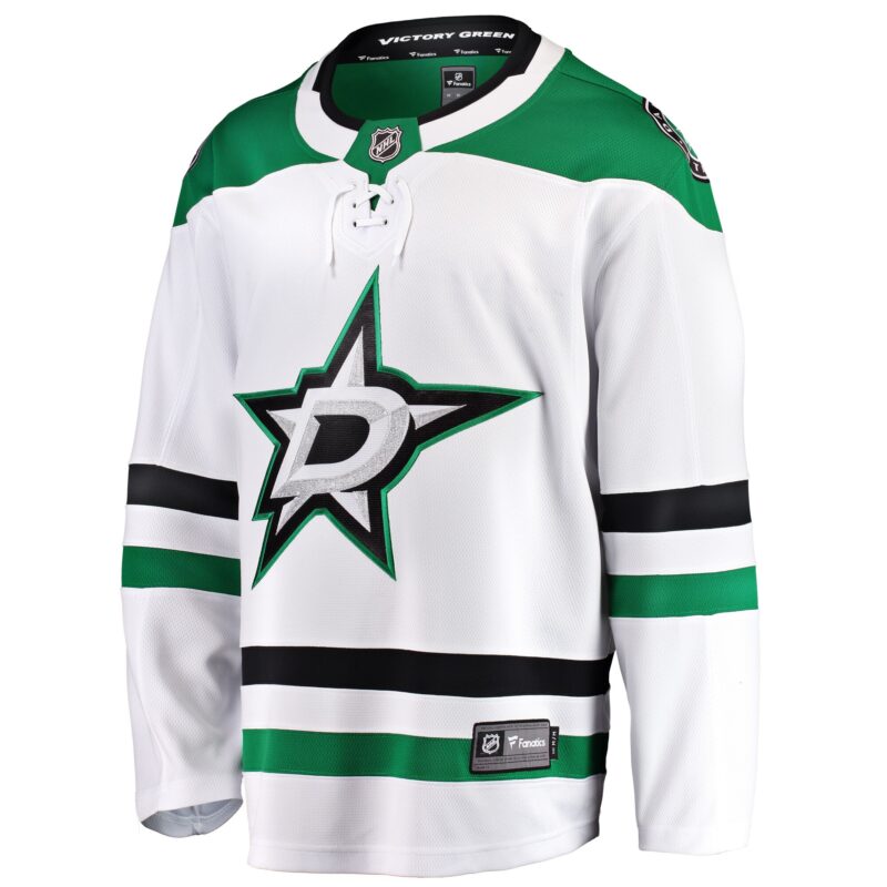 Dallas Stars Breakaway Away Jersey - White - Image 2