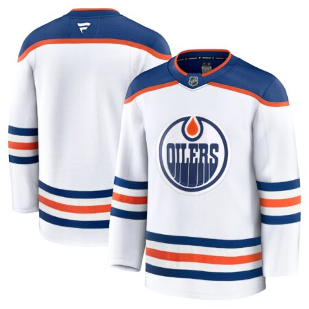 Edmonton Oilers Away Premium Jersey - White