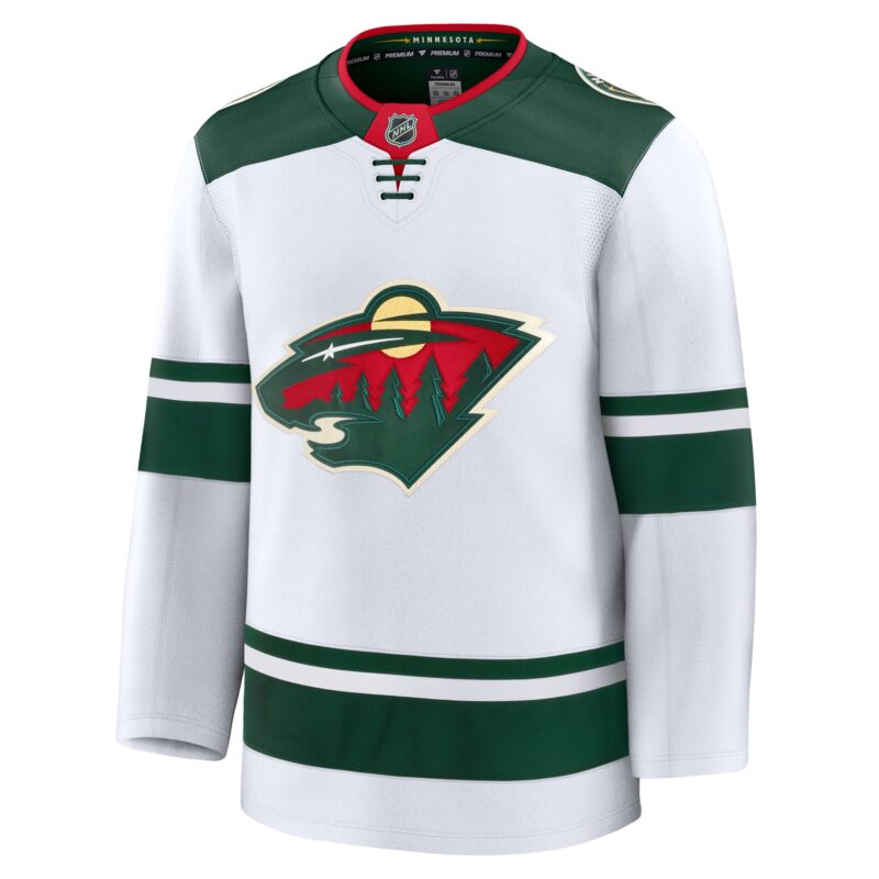Minnesota Wild Away Premium Jersey - White - Image 2