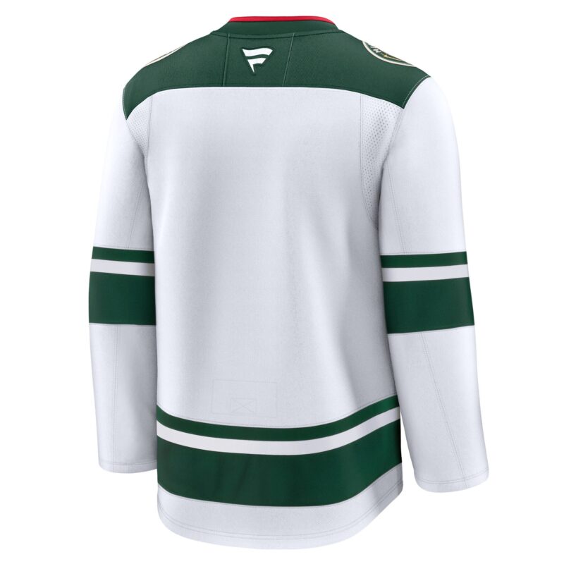 Minnesota Wild Away Premium Jersey - White - Image 3