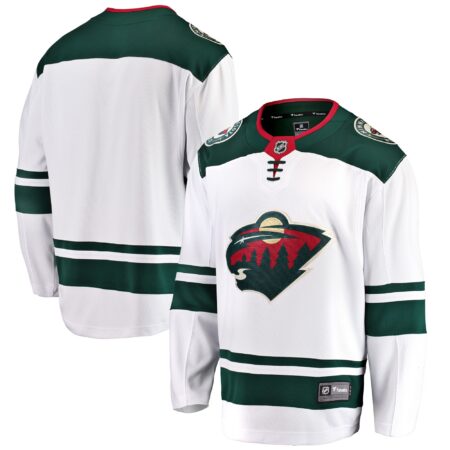 Minnesota Wild Breakaway Away Jersey - White