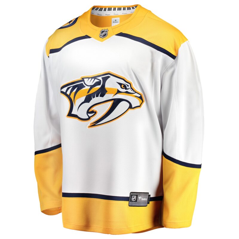 Nashville Predators Breakaway Away Jersey - White - Image 2