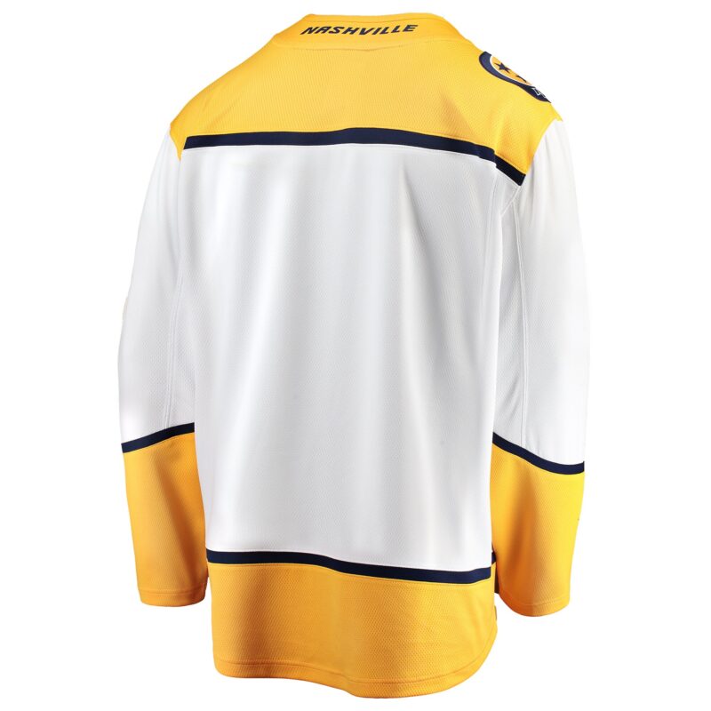 Nashville Predators Breakaway Away Jersey - White - Image 3
