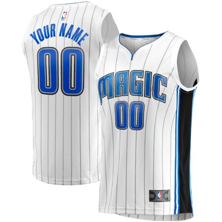 Orlando Magic Fast Break Custom Jersey - Association Edition - White