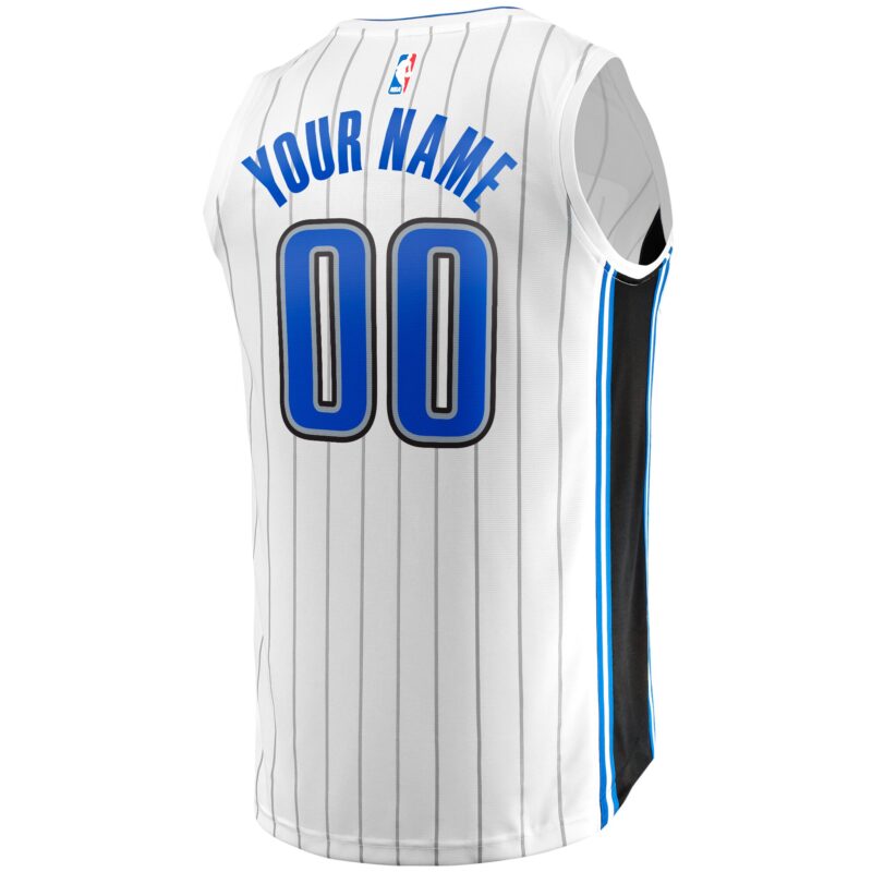 Orlando Magic Fast Break Custom Jersey - Association Edition - White - Image 3