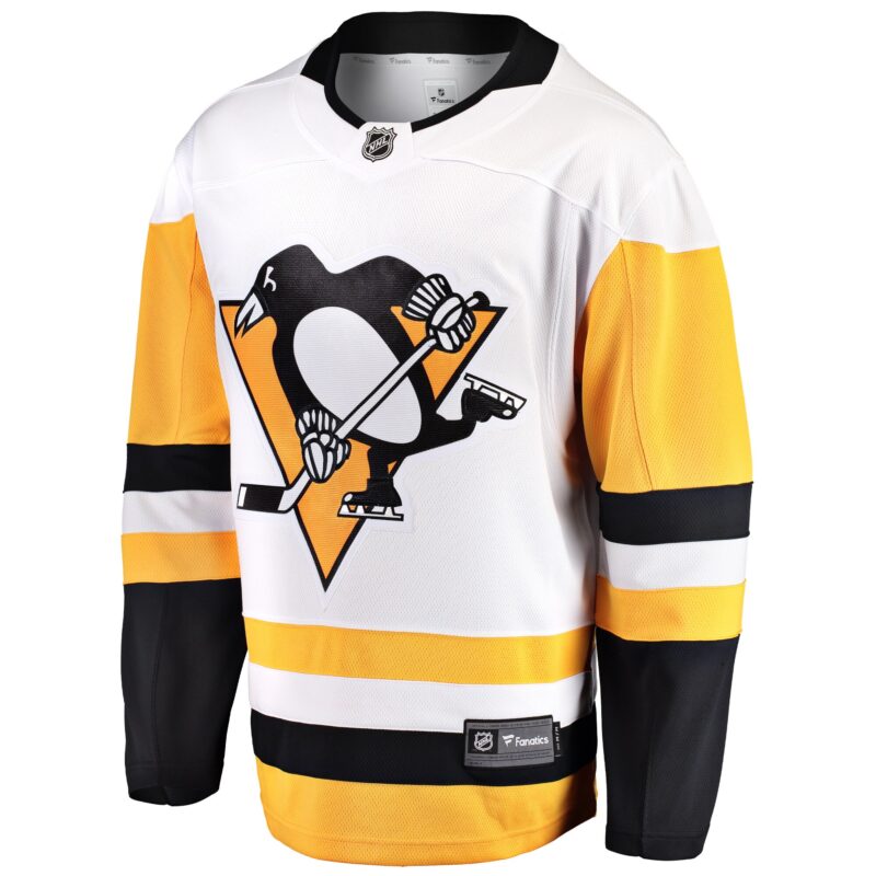 Pittsburgh Penguins Breakaway Away Jersey - White - Image 2