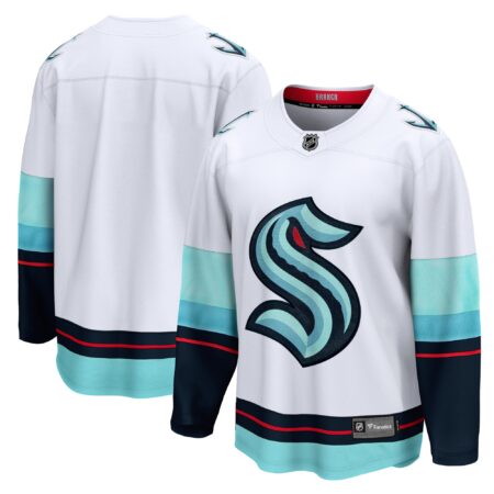 Seattle Kraken Away Breakaway Jersey - White