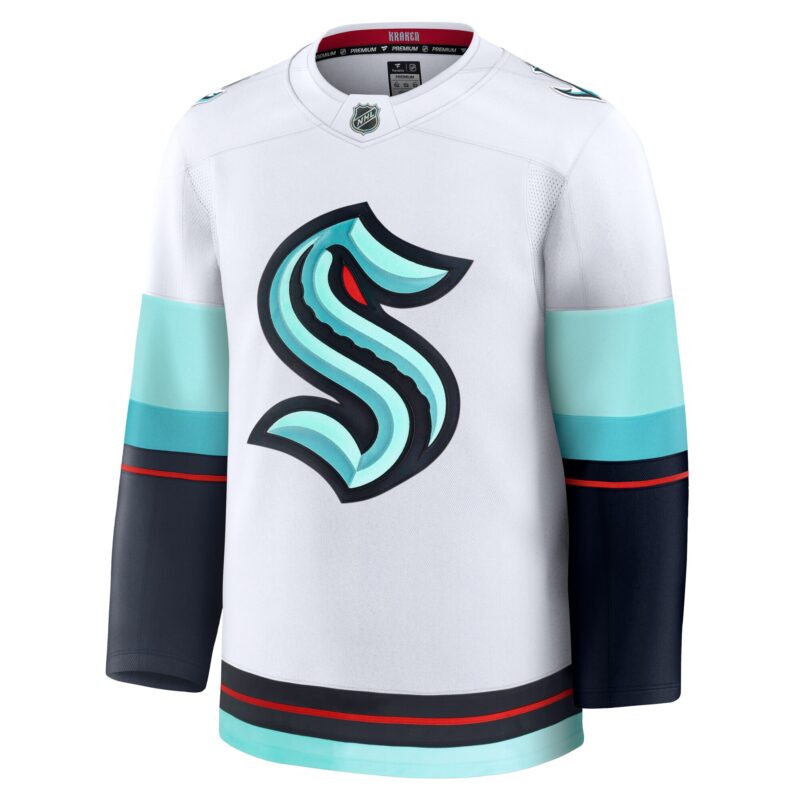 Seattle Kraken Away Premium Jersey - White - Image 2