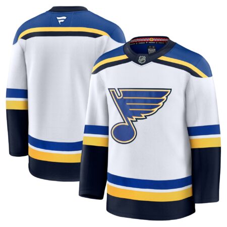St. Louis Blues Away Premium Jersey - White