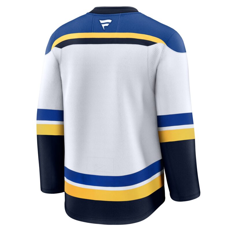 St. Louis Blues Away Premium Jersey - White - Image 3