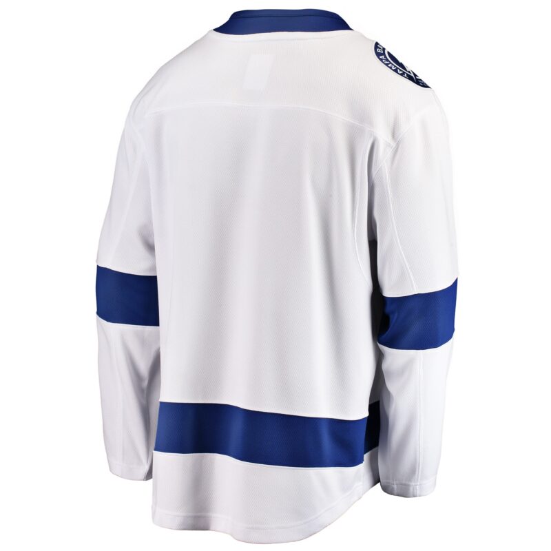 Tampa Bay Lightning Breakaway Away Jersey - White - Image 3