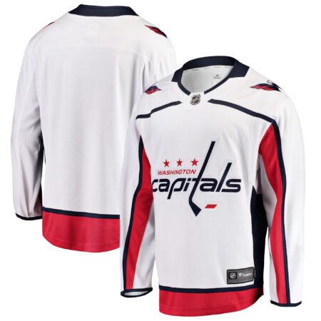 Washington Capitals Breakaway Away Jersey - White