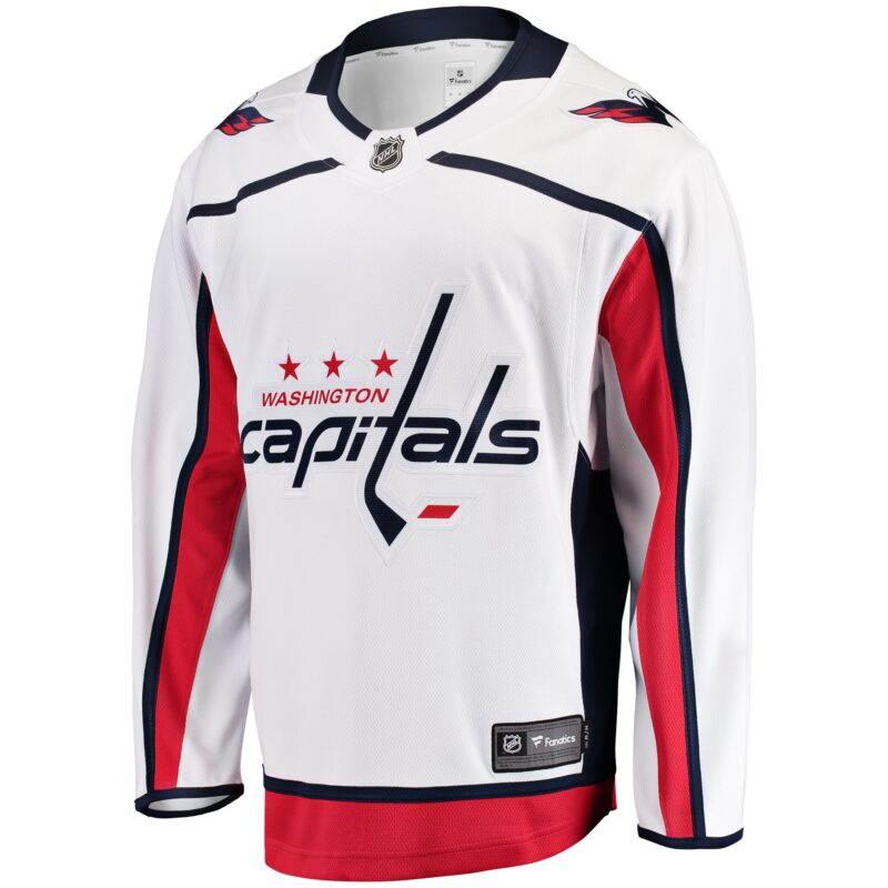 Washington Capitals Breakaway Away Jersey - White - Image 2