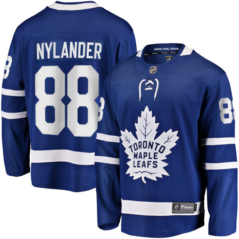 William Nylander Toronto Maple Leafs Home Breakaway Player Jersey - Blue