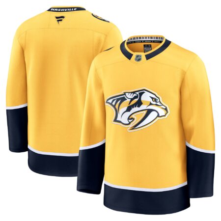 Nashville Predators Home Premium Jersey - Yellow