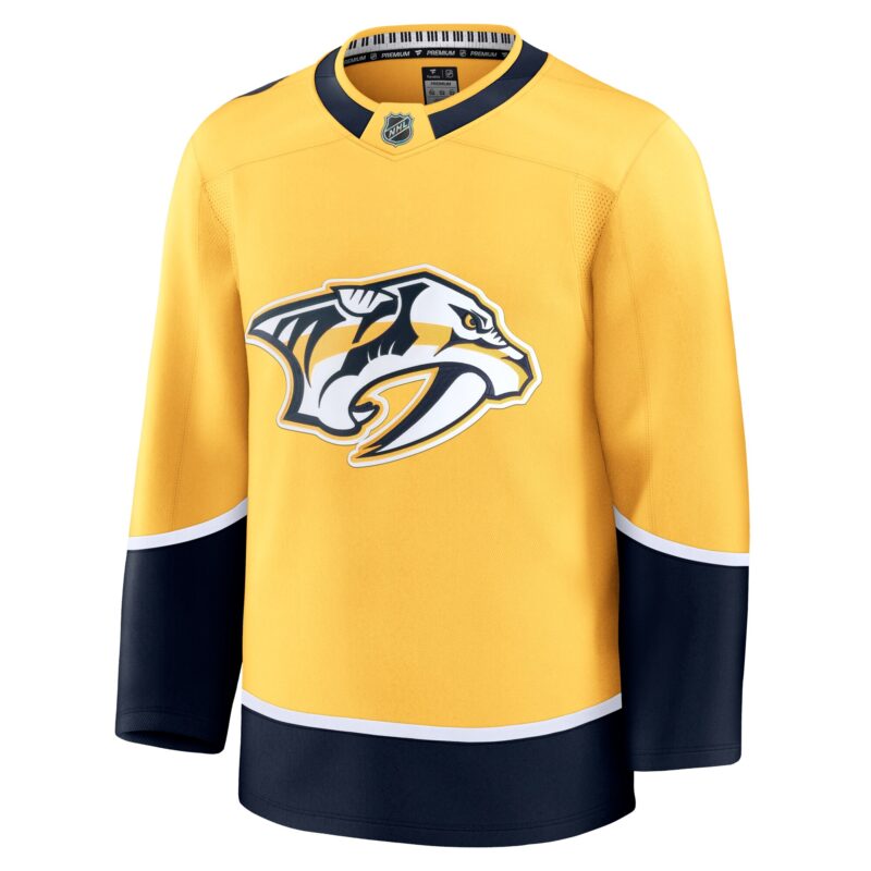 Nashville Predators Home Premium Jersey - Yellow - Image 2