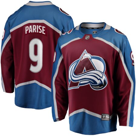 Zach Parise Colorado Avalanche Home Premier Breakaway Player Jersey - Maroon