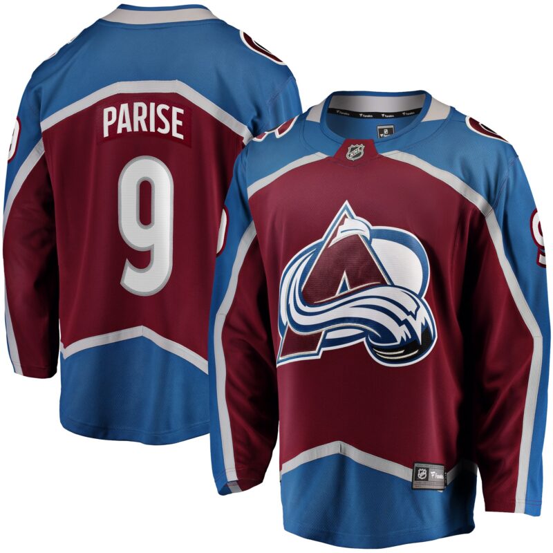 Zach Parise Colorado Avalanche Home Premier Breakaway Player Jersey - Maroon