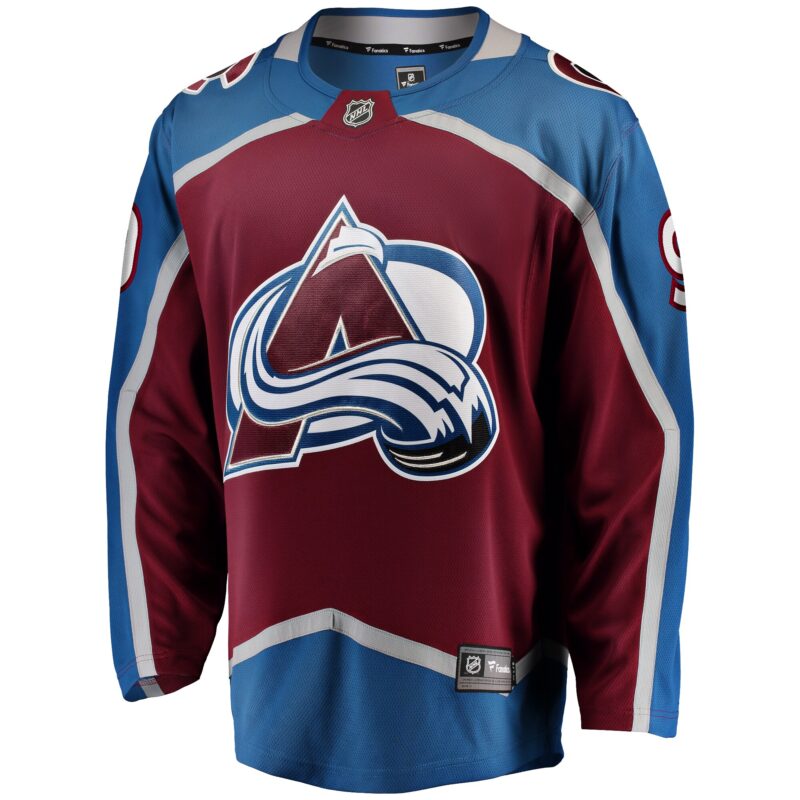 Zach Parise Colorado Avalanche Home Premier Breakaway Player Jersey - Maroon - Image 2