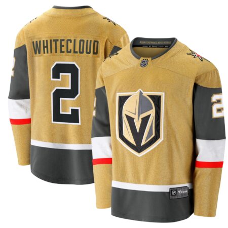 Zach Whitecloud Vegas Golden Knights Home Breakaway Jersey - Gold