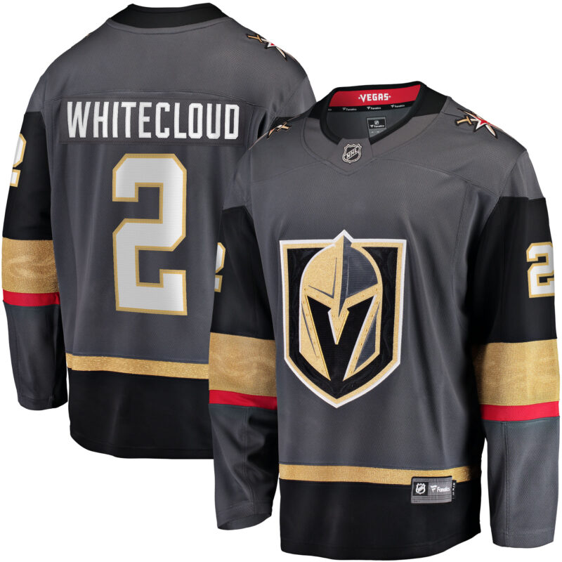 Zach Whitecloud Vegas Golden Knights Alternate Breakaway Jersey - Gray