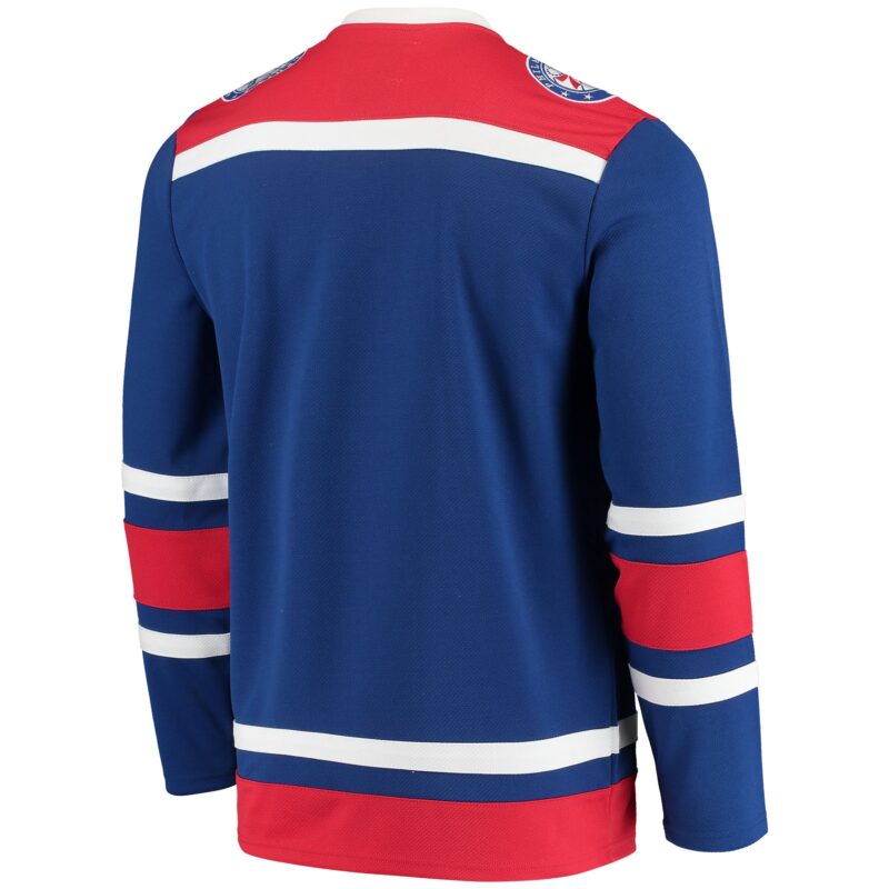 Philadelphia 76ers G-III Sports by Carl Banks Pointman Hockey Fashion Jersey - Royal - Image 3