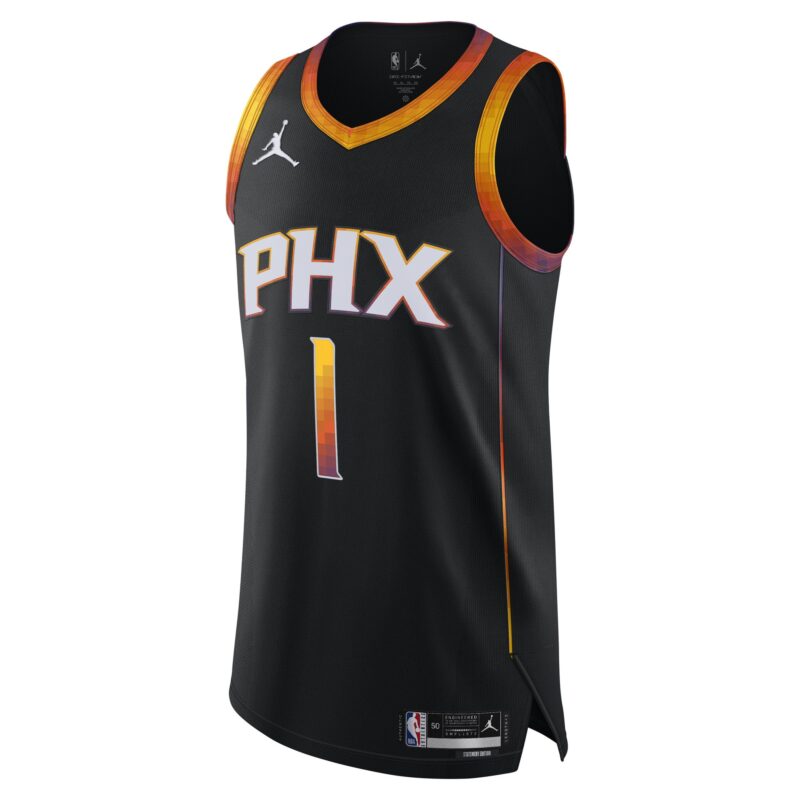 Devin Booker Phoenix Suns Brand Player Jersey - Statement Edition - Black - Image 2