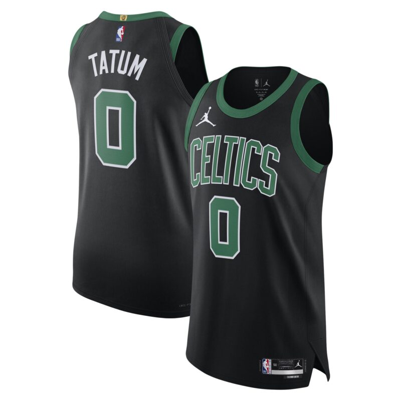 Jayson Tatum Boston Celtics Brand Player Jersey - Statement Edition - Black