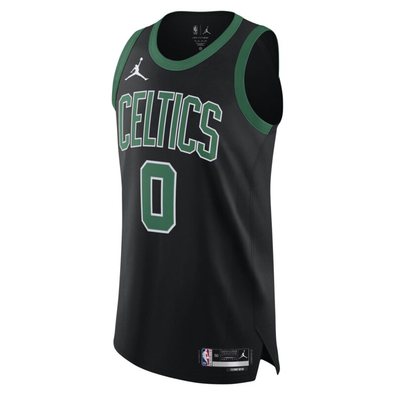 Jayson Tatum Boston Celtics Brand Player Jersey - Statement Edition - Black - Image 2