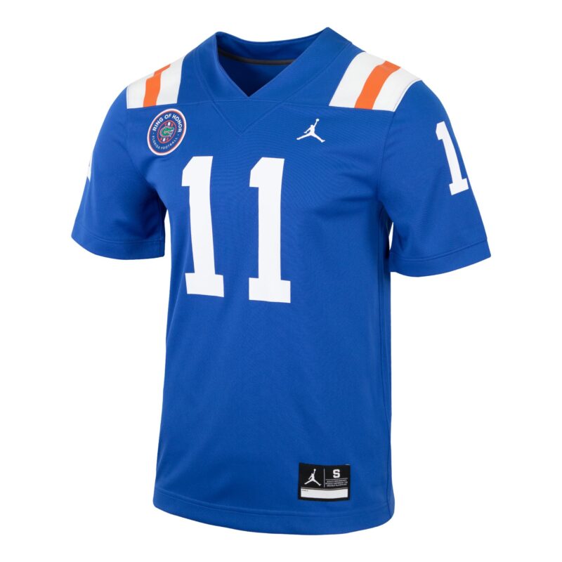 Steve Spurrier Florida Gators Brand Alternate Ring of Honor Jersey - Royal - Image 2