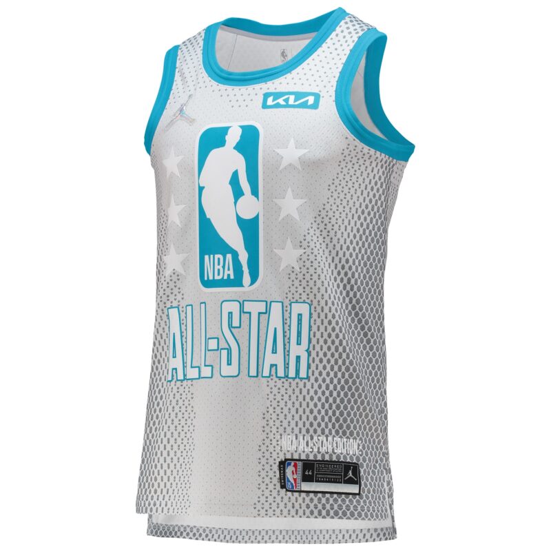 Brand 2022 Basketball All-Star Game 75th Anniversary Swingman Jersey - White - Image 2