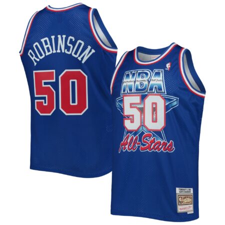David Robinson Western Conference Mitchell & Ness Hardwood Classics 1992 Basketball All-Star Game Swingman Jersey - Royal