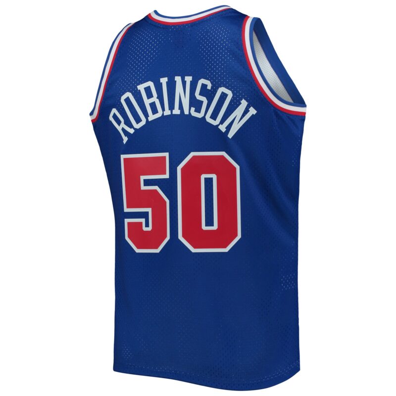 David Robinson Western Conference Mitchell & Ness Hardwood Classics 1992 Basketball All-Star Game Swingman Jersey - Royal - Image 3