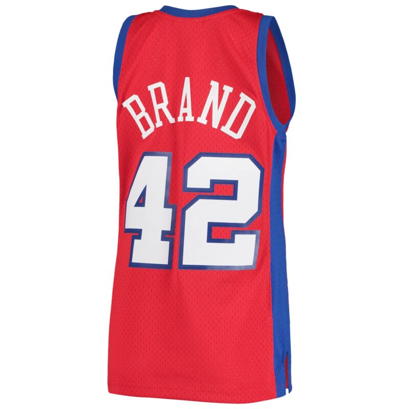 Elton Brand LA Clippers Mitchell & Ness Hardwood Classics Swingman Jersey - Red - Image 3