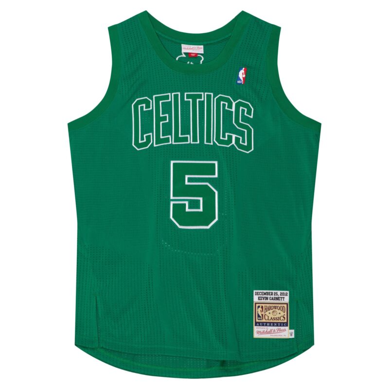 Kevin Garnett Boston Celtics Mitchell & Ness 2012 Player Jersey - Kelly Green - Image 2