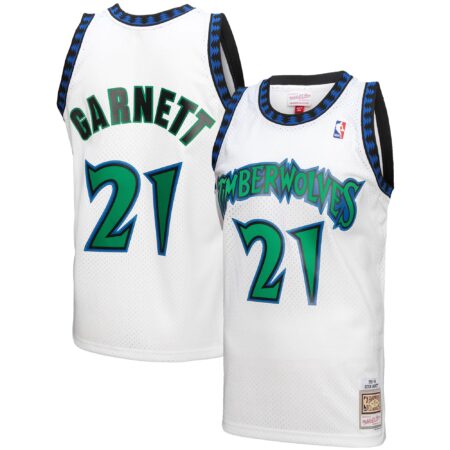 Kevin Garnett Minnesota Timberwolves Mitchell & Ness 1997-98 Hardwood Classics Reload 3.0 Swingman Jersey - White